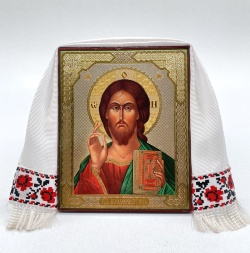 Icoana Mântuitorului (Bizanț) 10x12