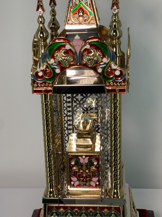 Chivot pentru Sfinte Daruri No. 2 (combinat) capac 86×27cm, chivot pentru Sfinte Daruri 60×17,5