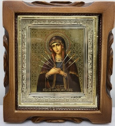 Icoane ale Maicii Domnului „Înmuierea inimilor rele” 19x17 cm