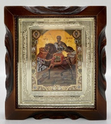 Icoană Sfântul Ierarh Mina din Cotuan 19x17