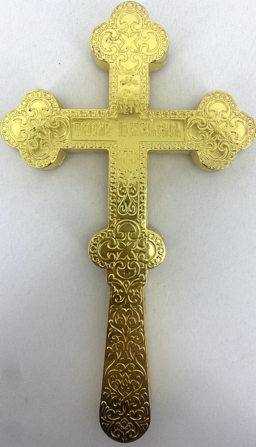 Cruce de altar, model chinezesc, No. 4, 21,5×12,5 cm