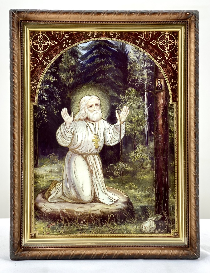 Icoana Sfântului Ierarh Serafim de Sarov