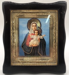 Icoana Maicii Domnului „Eu sunt cu voi și nimeni împotriva voastră” 19x17