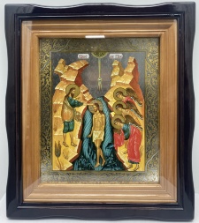 Chivot cu icoane interschimbabile ale celor douăsprezece Praznice 54×47cm