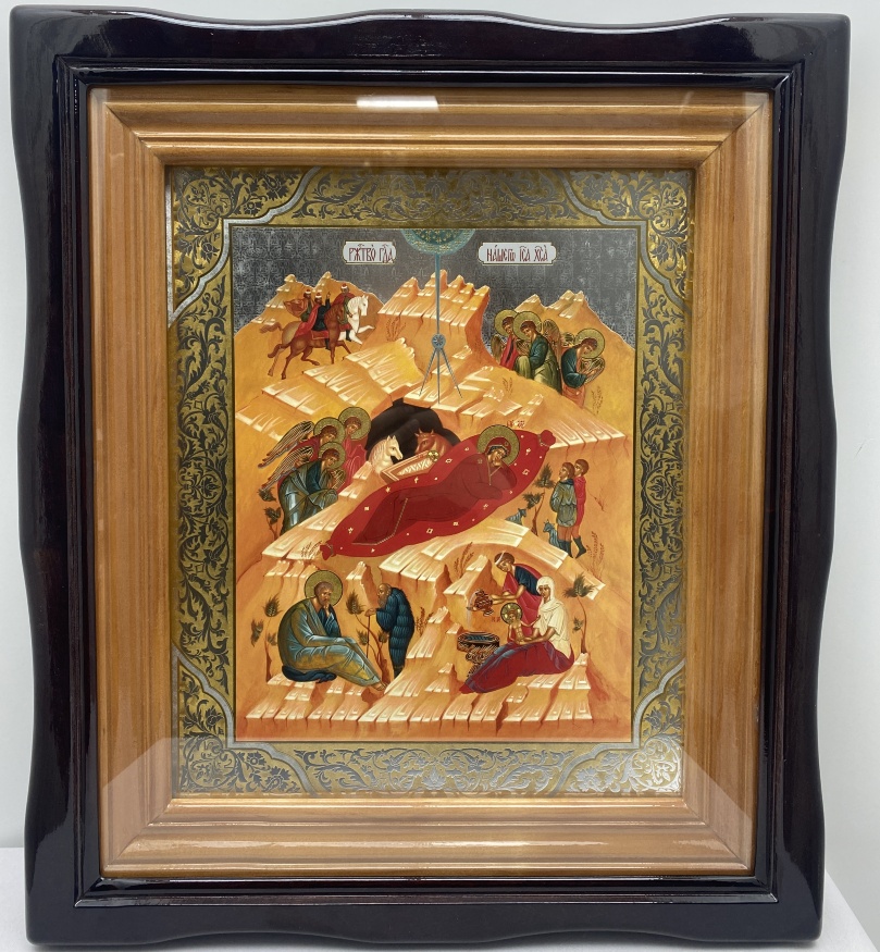 Chivot cu icoane interschimbabile ale celor douăsprezece Praznice 54×47cm