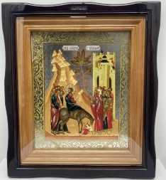 Chivot cu icoane interschimbabile ale celor douăsprezece Praznice 54×47cm