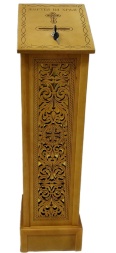 Jertfă pentru biserică 24×24 cm (înălțime 95–82 cm)