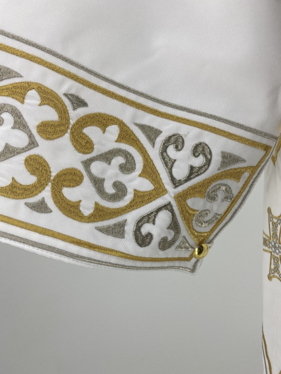 Stihar diaconesc, broderie „Inimioară”