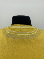 Vesminte preoțești, croială grecească, țesătură brocart, cu galon brodat, broderie „Inimi”