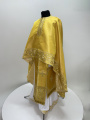 Vesminte preoțești, croială grecească, țesătură brocart, cu galon brodat, broderie „Inimi”