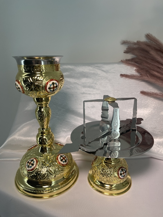 Potir-cupă cu accesorii (1343)