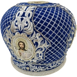 Mitra "Plasă" albastră