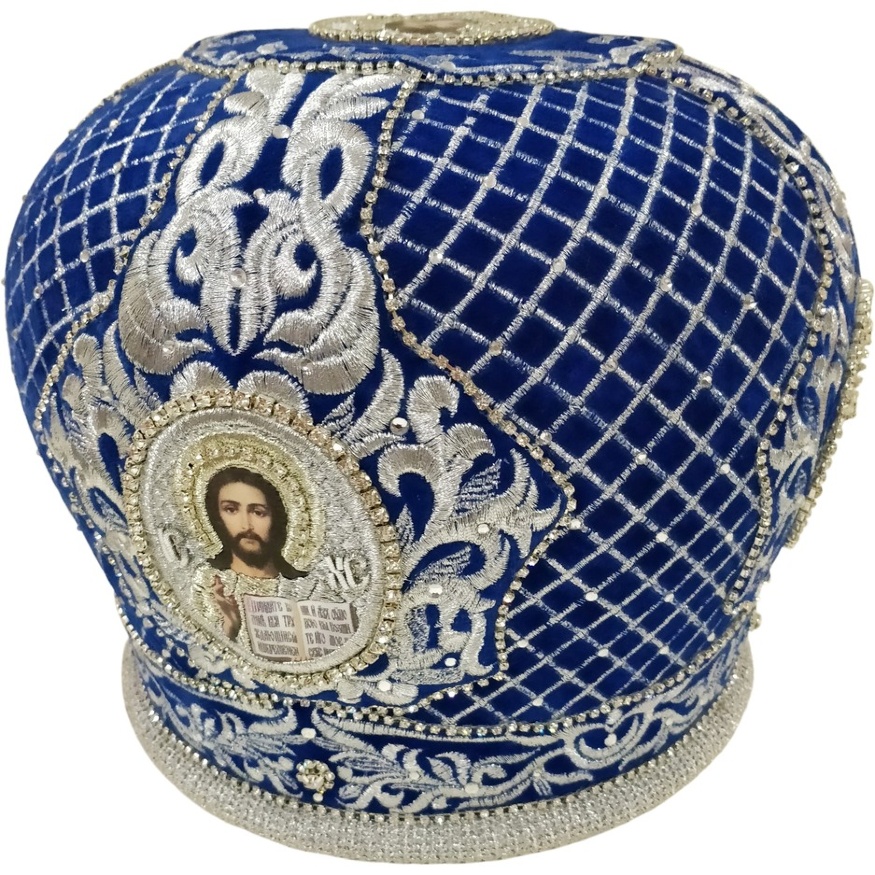 Mitra "Plasă" albastră