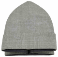 Scufie de vară cu margine întoarsă, in-gabardină
