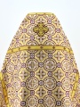 Veșminte preoțești din brocart turcesc cu galon aplicat
