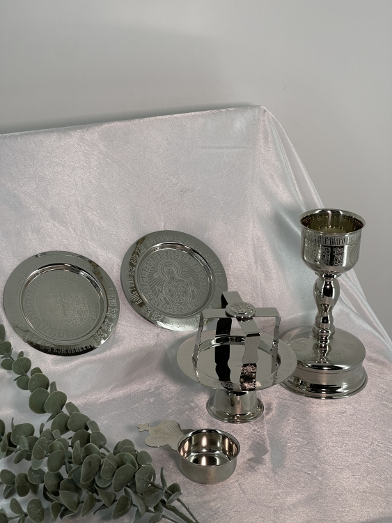 Set euharistic și accesorii 2l, placare cu nichel