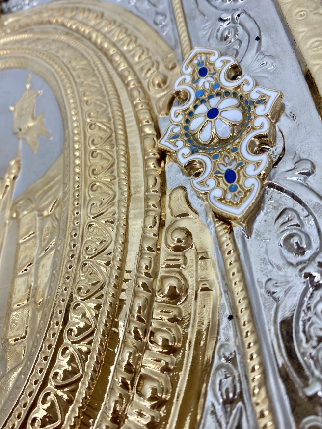 Evanghelie pentru altar (în limba slavonă bisericească) 46×34×9cm