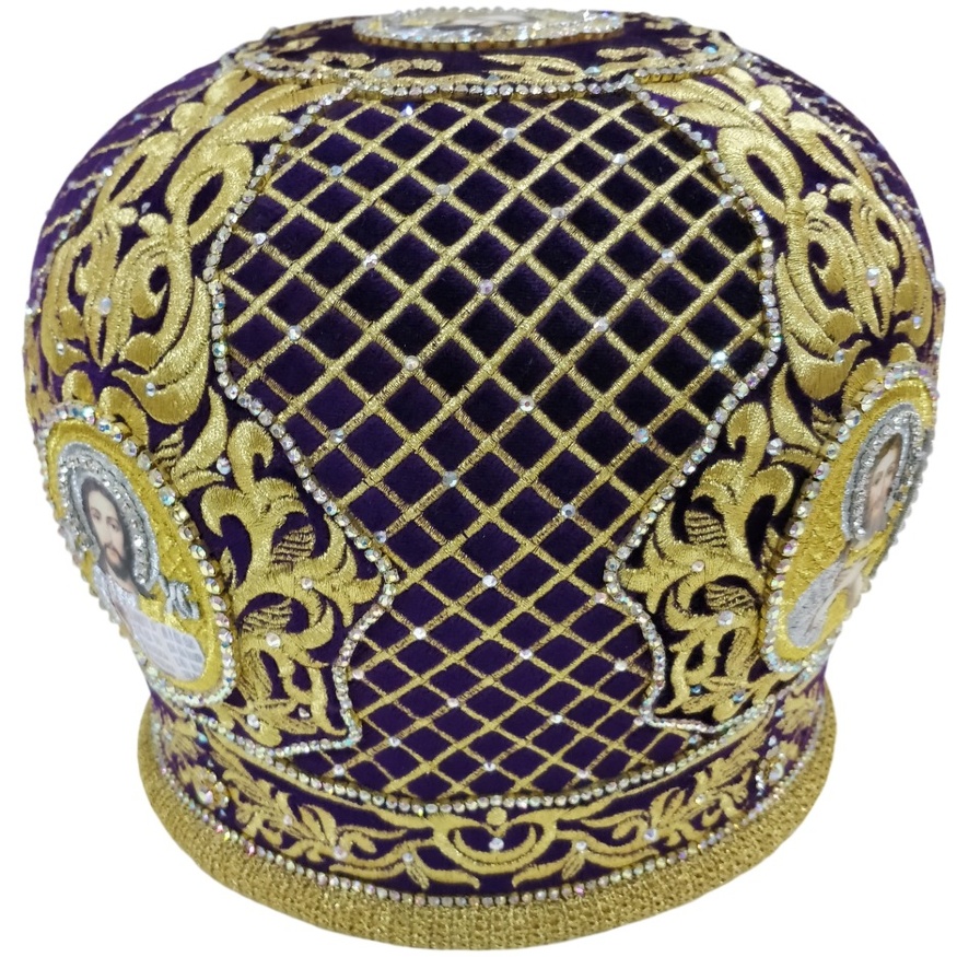 Mitră "Plasă" violet