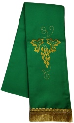 Semn de carte “Strugure” verde