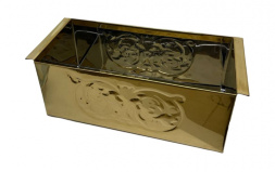 Suport pentru resturi de lumânări (din bulat, cu ștanțare) 30×14cm