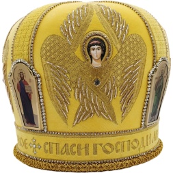 Mitră „Heruvim” galbenă