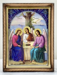 Icoană Sfânta Treime a Vechiului Testament 32x42