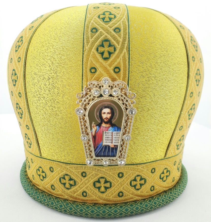 Mitră „Galon cusut” brocart