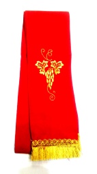 Semn de carte „Strugure” roșu