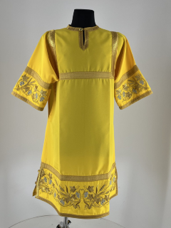 Stihar de ipodiacon broderie gabardină "Spic de grâu"