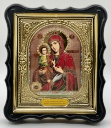 Icoana Maicii Domnului „Trihirusa” 28x24x3,5