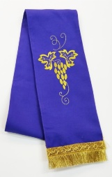 Semn de carte „Strugure” violet