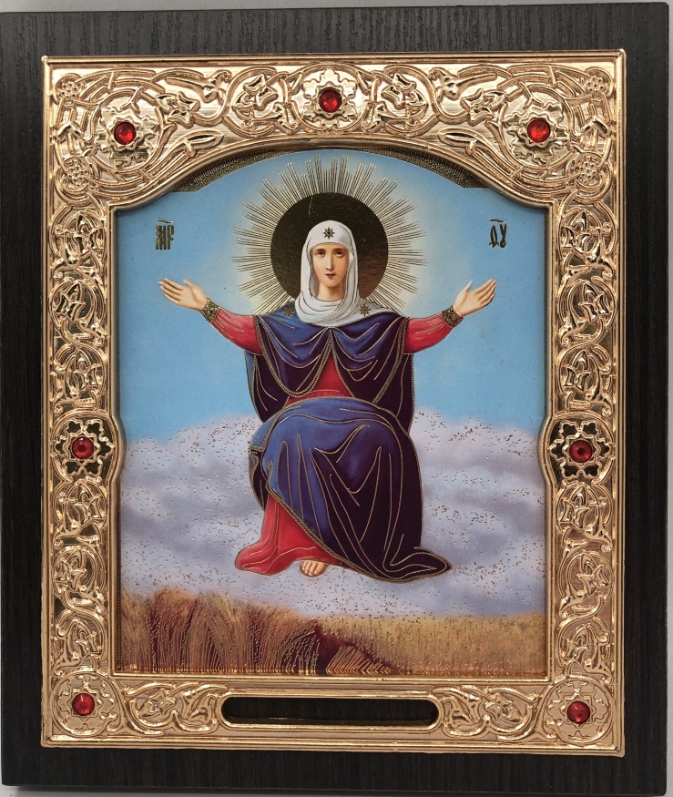 Icoana Maicii Domnului „Sporitoarea grânelor” 15x18