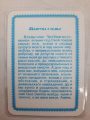 Icoană laminată a Maicii Domnului „Eu sunt cu voi” cu rugăciune pentru familie