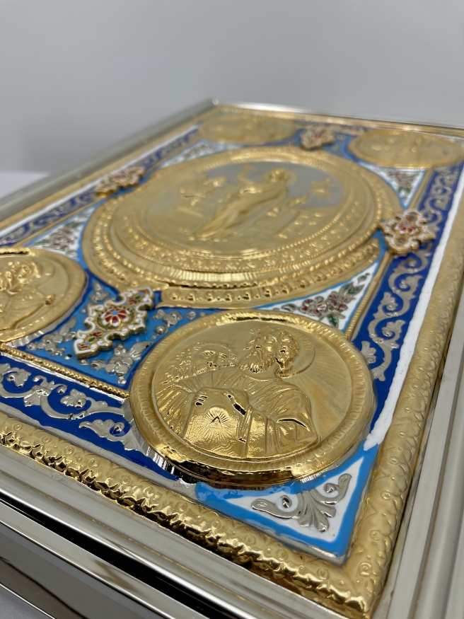 Evanghelie de altar (în limba slavonă bisericească) 46х34х9cm