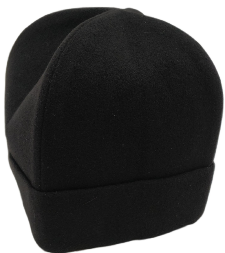 Scufie cu margine răsucită din cașmir