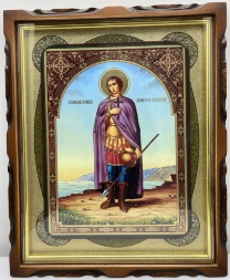 Icoana Sfântului Mare Mucenic Dimitrie din Tesalonic 44х54