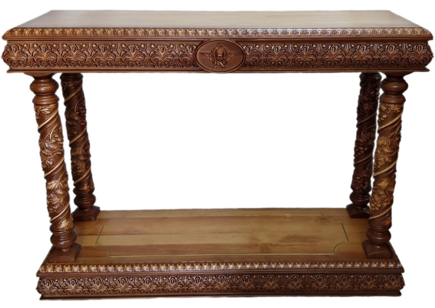 Suport din lemn 120х40cm (înălțime 90 cm)