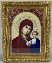 Icoane „Perechea cununiei” (litografie cu catifea) 49х39