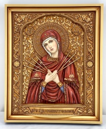 Icoana Maicii Domnului „Șapte Săgeți” (pictură, sculptată)