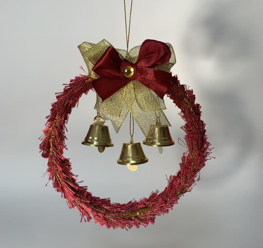 Ornament pentru brad „Clopoței în coroană”