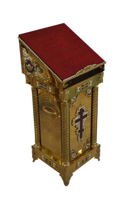 Analog lateral, pentru copii, cu mică cruce, 35×36 cm, (Înălțime 117-92 cm)