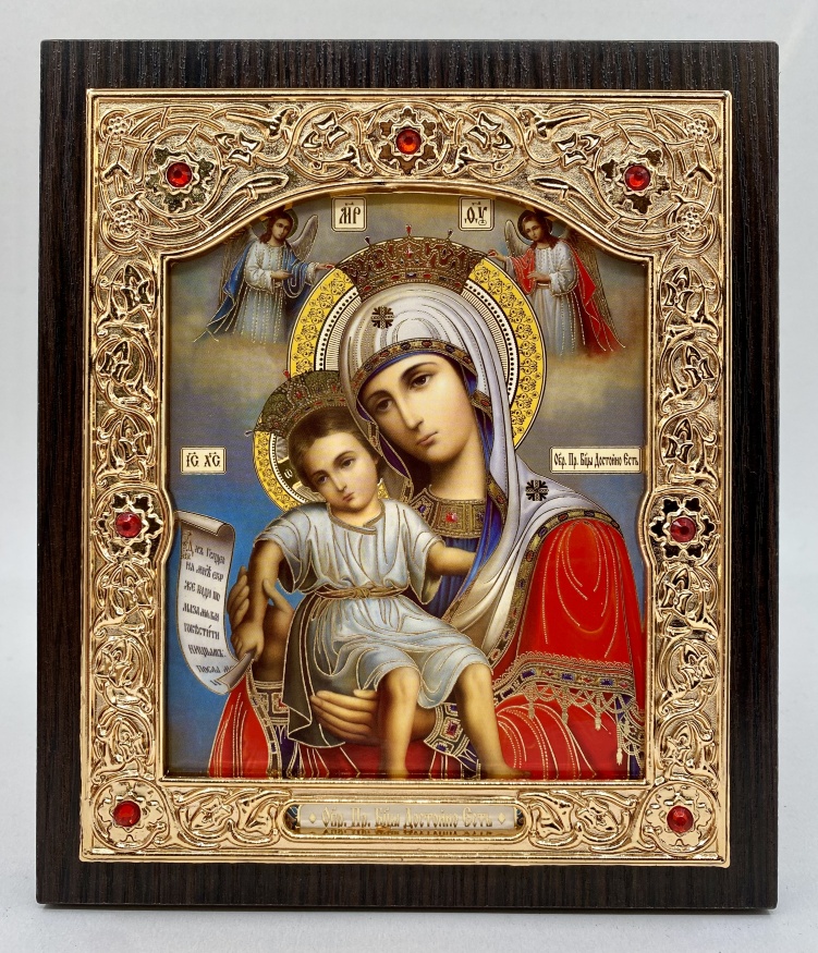 Icoană a Maicii Domnului „Cuvine-se cu adevărat” 18x21