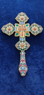 Cruce de altar din alamă No. 13 28,5×18,5 cm