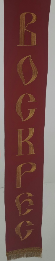 Panglică „Hristos a Înviat” (gabardin)