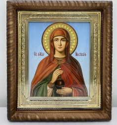 Icoana Sfintei Mari Mucenițe Anastasia 22,5x25,5cm