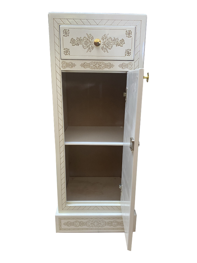 Dulap cu raft glisant 40×40 cm (înălțime 105 cm)