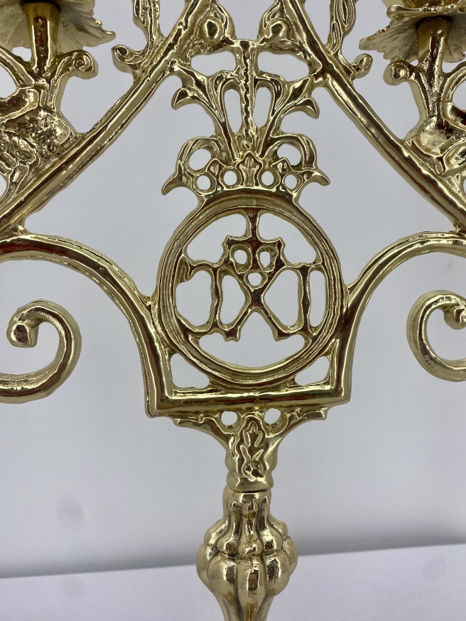 Candelabru cu șapte brațe de altar (Hristos) No. 10 - 1