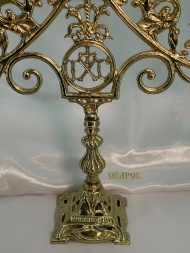 Candelabru cu șapte brațe de altar (Hristos) No. 10 - 1