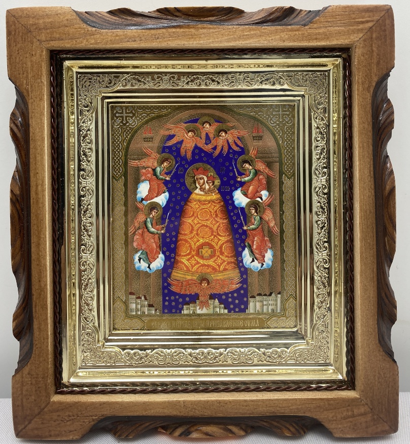 Icoana Maicii Domnului „Dăruitoarea Înțelepciunii” 19x17cm