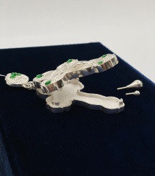 Cruce pectoral – relicviar (argint)